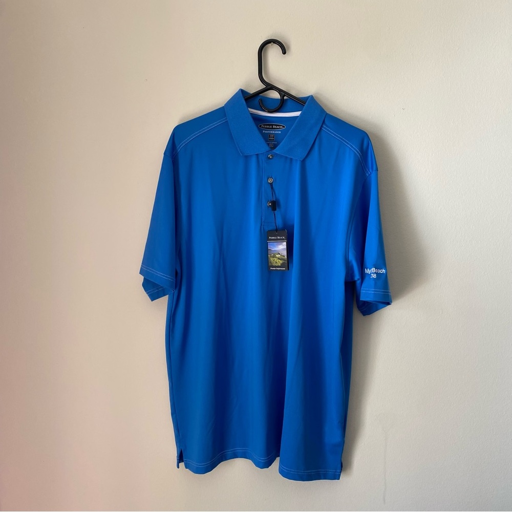 New blue Golf Polo
